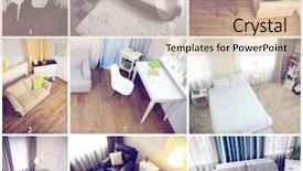  Presentation with home security camera - PPT layouts consisting of color guard - security cctv camera in home background and a lemonade colored foreground