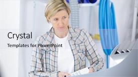  Presentation with sensor - Colorful theme enhanced with security-consultant-fitting-burglar-alarm backdrop and a sky blue colored foreground