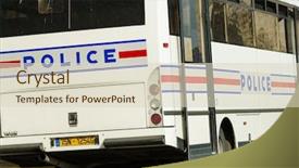  Presentation with law enforcement - Cool new slides with commerce business selling online marketing backdrop and a gray colored foreground