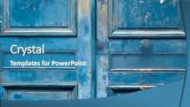  Presentation with oak door texture and - Amazing theme having security village - wooden door grunge textures backdrop and a teal colored foreground