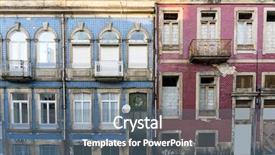  Presentation with oak door texture and - Presentation design consisting of security village - wooden door grunge textures background and a gray colored foreground