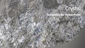  Presentation with rock stone - Cool new presentation with puerto rico in red on blue political globe 3d illustration backdrop and a cool aqua colored foreground.