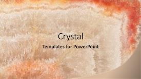  Presentation with stone - Amazing presentation theme having sedimentary rocks - chalcedony macro stone texture backdrop and a lemonade colored foreground