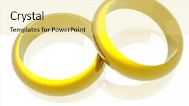  Presentation with portfolio - PPT layouts having see more in my portfolio background and a blonde colored foreground