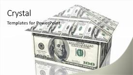  Presentation with portfolio - Cool new presentation with see more in my portfolio backdrop and a white colored foreground