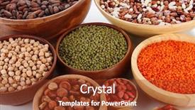  Presentation with black soybean - Cool new presentation with seed black soybean - different kinds of beans backdrop and a tawny brown colored foreground