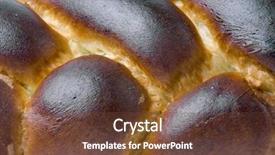  Presentation with bread - Audience pleasing slides consisting of seeds faith - loaf of challah bread backdrop and a tawny brown colored foreground