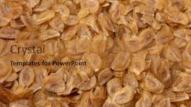  Presentation with lily - Slides with seeds-of-formosa-lily-lilium background and a red colored foreground