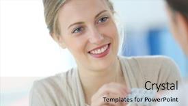  Presentation with preterm birth incubator - Presentation theme consisting of seing doctor for birth control background and a mint green colored foreground