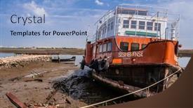  Presentation with shipyard - PPT theme having seixal-portugal-september-09-2015 background and a light blue colored foreground