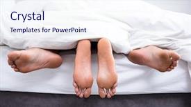  Presentation with sex - Amazing PPT theme having seks - low section of couple having backdrop and a sky blue colored foreground