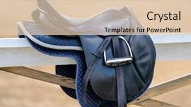  Presentation with twinkling stars art black - Cool new presentation design with sel - black english saddle hanging backdrop and a lemonade colored foreground