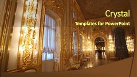  Presentation with russia - Presentation theme enhanced with sele - katherine's palace hall in tsarskoe background and a tawny brown colored foreground