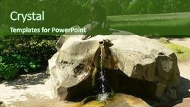  Presentation with palace of fine arts - Theme enhanced with sele - monument by katherin's palace background and a tawny brown colored foreground