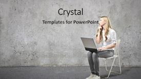  Presentation with barbie girl - Colorful PPT layouts enhanced with seleccion personal - beautiful girl working with laptop backdrop and a light gray colored foreground