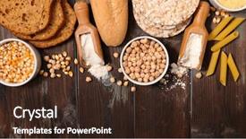  Presentation with free food - Amazing slides having selection of food free gluten backdrop and a wine colored foreground