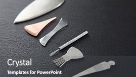  Presentation with pediatric - Beautiful theme featuring selection of shoni shin tools backdrop and a  colored foreground