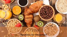  Presentation with corn flakes - 