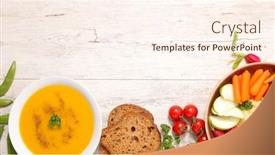  Presentation with vegan - 