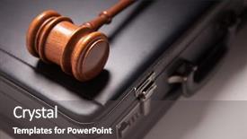  Presentation with law - PPT layouts featuring selective focus - business law background and a dark gray colored foreground