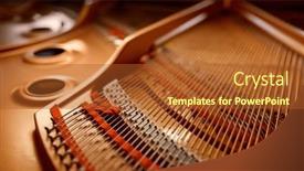  Presentation with strings - PPT layouts featuring selective-focus-closeup-view background and a red colored foreground