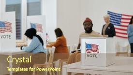  Presentation with intercultural - Presentation theme featuring selective-focus-on-desk background and a tawny brown colored foreground
