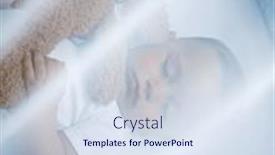  Presentation with gentle - PPT layouts enhanced with selective-focus-photo background and a sky blue colored foreground