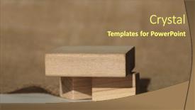  Presentation with eco - PPT theme enhanced with selective-focus-wooden-eco-rustic and a coral colored foreground