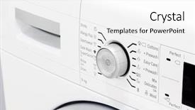  Presentation with close up elements - Beautiful theme featuring selector - closeup of new white laundry backdrop and a  colored foreground