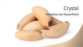  Presentation with brazil carniva ilcinei viega fa - Colorful slide set enhanced with selenium - brazil nuts on a white backdrop and a white colored foreground