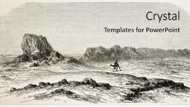 Presentation with mesopotamia - Presentation design with seleucia old view mesopotamia nowadays background and a light gray colored foreground