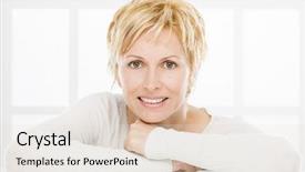  Presentation with old - Presentation theme with self care - portrait of nice 40 years background and a sky blue colored foreground