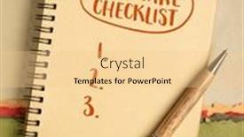  Presentation with personal care - PPT theme having self-care-checklist-handwriting background and a lemonade colored foreground