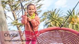  Presentation with law children child support - Colorful presentation theme enhanced with self confidence - challenging playground installation with nests backdrop and a red colored foreground