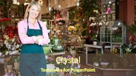  Presentation with bakery - Colorful slides enhanced with self confidence - man standing outside bakery cafe backdrop and a tawny brown colored foreground