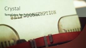  Presentation with self - Slide set consisting of self-consumption-text-written background and a  colored foreground