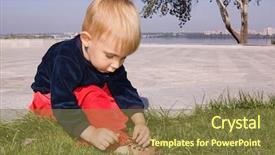  Presentation with shoe - Beautiful presentation theme featuring self dependent - 1 9 years old baby backdrop and a tawny brown colored foreground