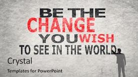  Presentation with self change - Presentation with self development - asian businessman write text background and a light gray colored foreground