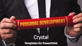  Presentation with personal development - PPT layouts having self discipline - personal development background and a black colored foreground