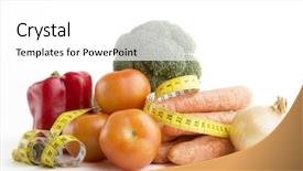  Presentation with work quality - Beautiful theme featuring quality work life - vegetable group of food backdrop and a white colored foreground