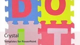  Presentation with self esteem - Presentation having self esteem - phrase do it made background and a coral colored foreground