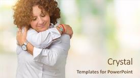  Presentation with businees - PPT theme consisting of self love and self care background and a lemonade colored foreground