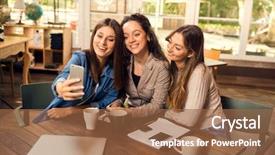  Presentation with pause - PPT layouts having selfie during a pause background and a  colored foreground