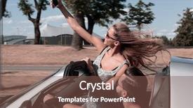  Presentation with self driving car - Slides enhanced with selfie in the car background and a tawny brown colored foreground