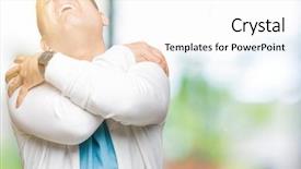  Presentation with self care - Colorful PPT layouts enhanced with selfish - middle age arab man wearing backdrop and a  colored foreground