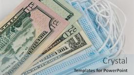  Presentation with medical face mask - Audience pleasing PPT layouts consisting of sell-buy-medical-face-mask backdrop and a light blue colored foreground