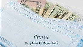  Presentation with medical face mask - Slide set featuring sell-buy-medical-face-mask background and a sky blue colored foreground