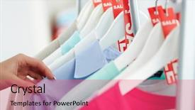  Presentation with human robot hands - PPT theme having sell things - photo of human hands searching background and a coral colored foreground