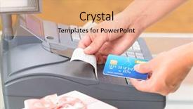  Presentation with luxury car seller - Theme having seller using cash register background and a coral colored foreground