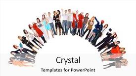  Presentation with achievement - Beautiful PPT layouts featuring semicircle - achievement idea clerks compilation backdrop and a white colored foreground